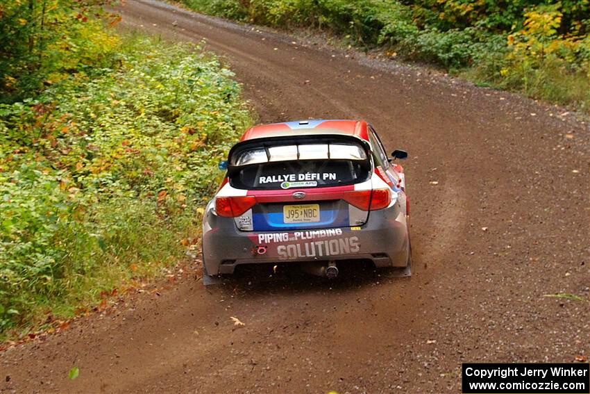 Arek Bialobrzeski / Aris Mantopoulos Subaru WRX STi on SS6, Bob Lake II.