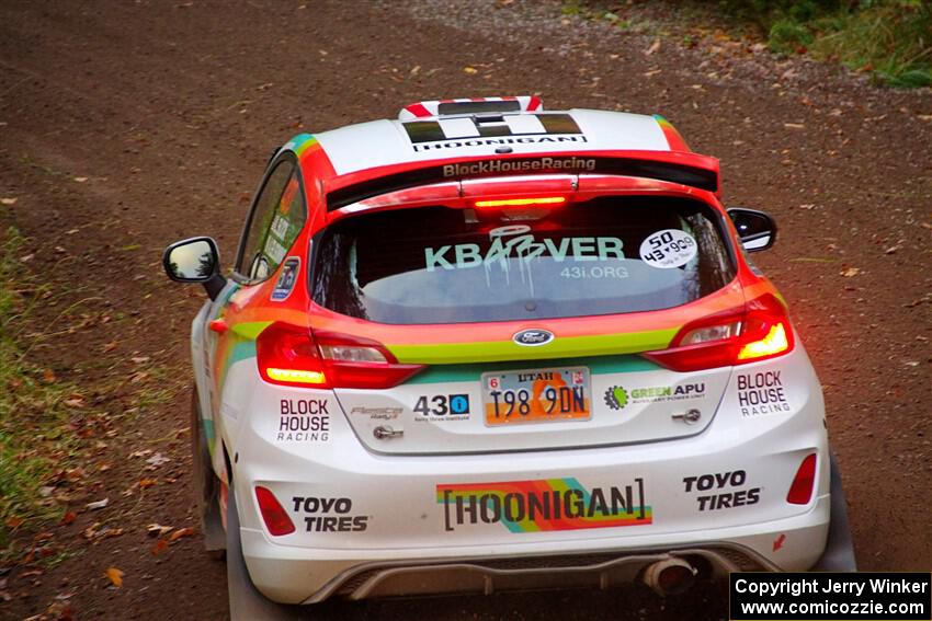 Lucy Block / Alex Gelsomino Ford Fiesta Rally3 on SS6, Bob Lake II.