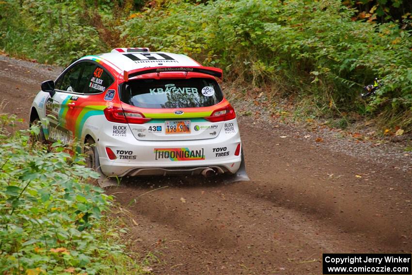 Lucy Block / Alex Gelsomino Ford Fiesta Rally3 on SS6, Bob Lake II.