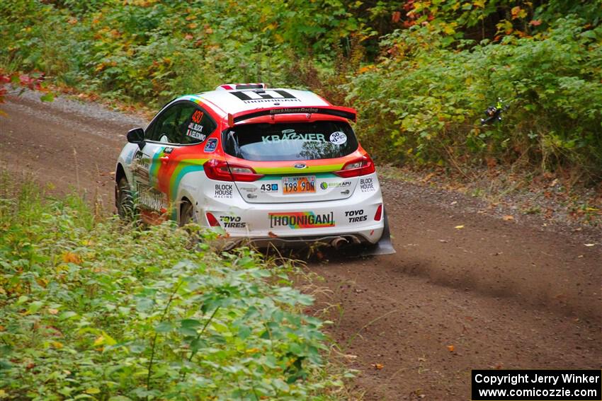 Lucy Block / Alex Gelsomino Ford Fiesta Rally3 on SS6, Bob Lake II.