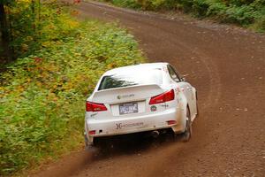 Michael Hooper / Michael Hordijk Lexus IS350 on SS6, Bob Lake II.