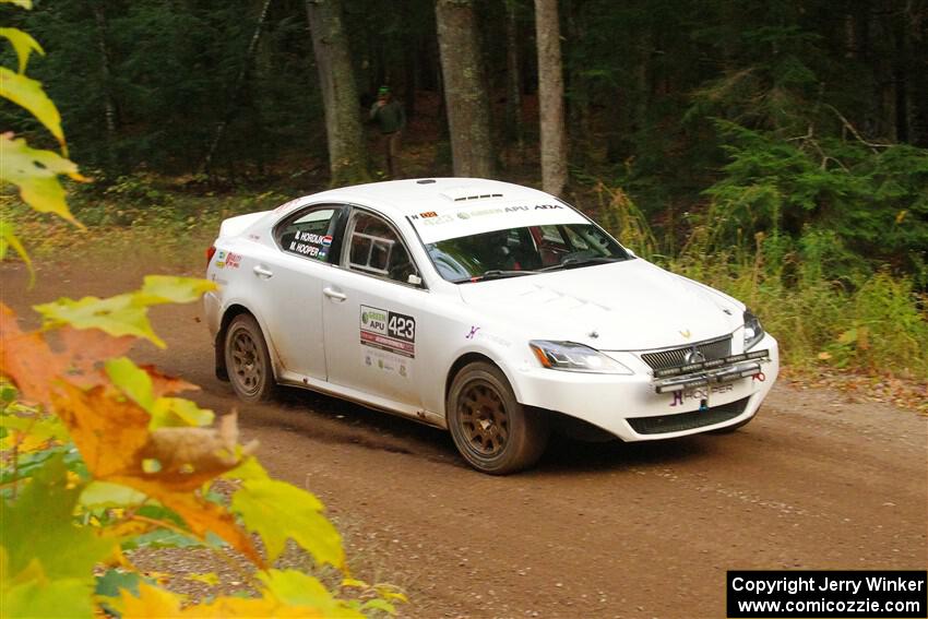 Michael Hooper / Michael Hordijk Lexus IS350 on SS6, Bob Lake II.