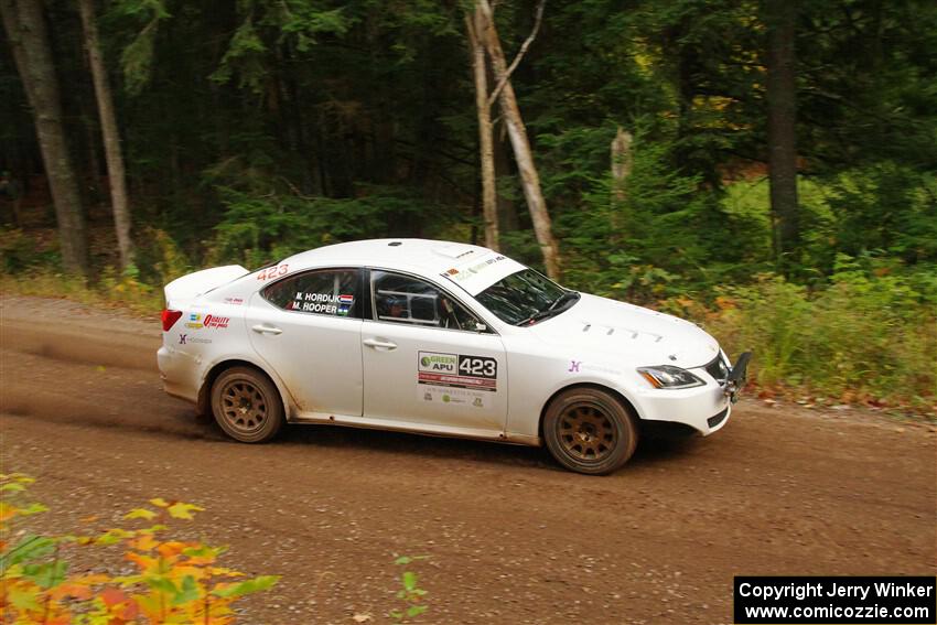 Michael Hooper / Michael Hordijk Lexus IS350 on SS6, Bob Lake II.