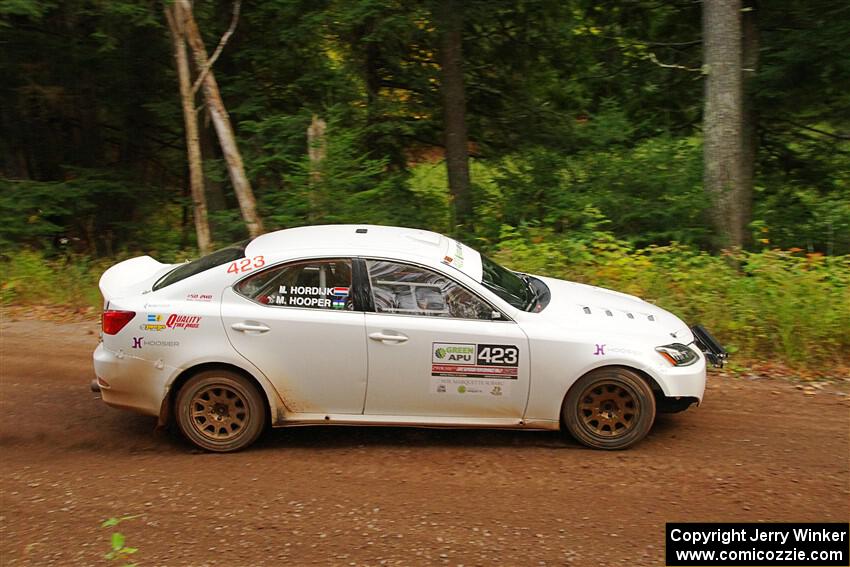 Michael Hooper / Michael Hordijk Lexus IS350 on SS6, Bob Lake II.