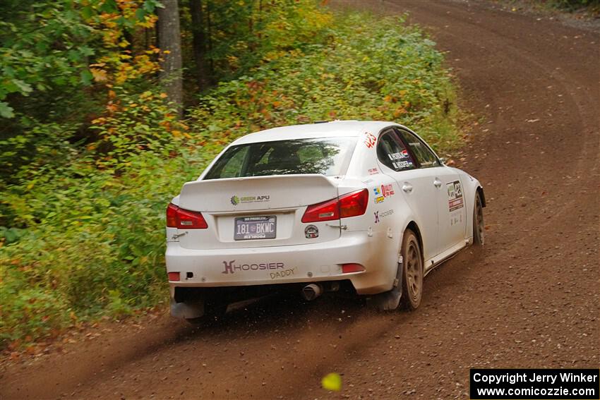 Michael Hooper / Michael Hordijk Lexus IS350 on SS6, Bob Lake II.