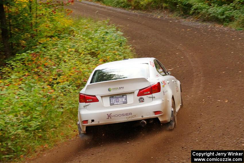 Michael Hooper / Michael Hordijk Lexus IS350 on SS6, Bob Lake II.