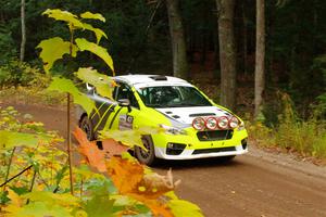 Tim Rooney / Claudia Barbera-Pullen Subaru WRX STi on SS6, Bob Lake II.