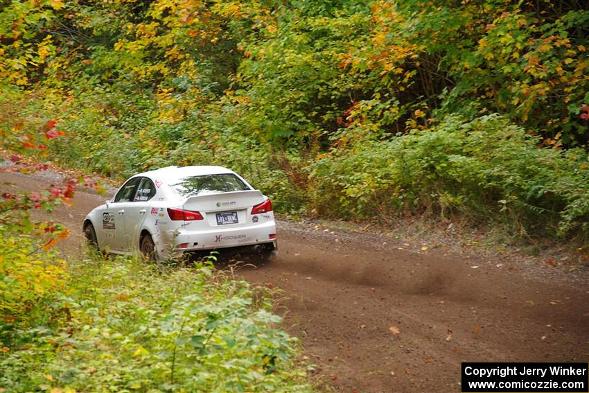 Michael Hooper / Michael Hordijk Lexus IS350 on SS6, Bob Lake II.