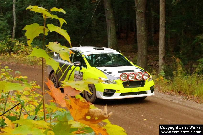 Tim Rooney / Claudia Barbera-Pullen Subaru WRX STi on SS6, Bob Lake II.