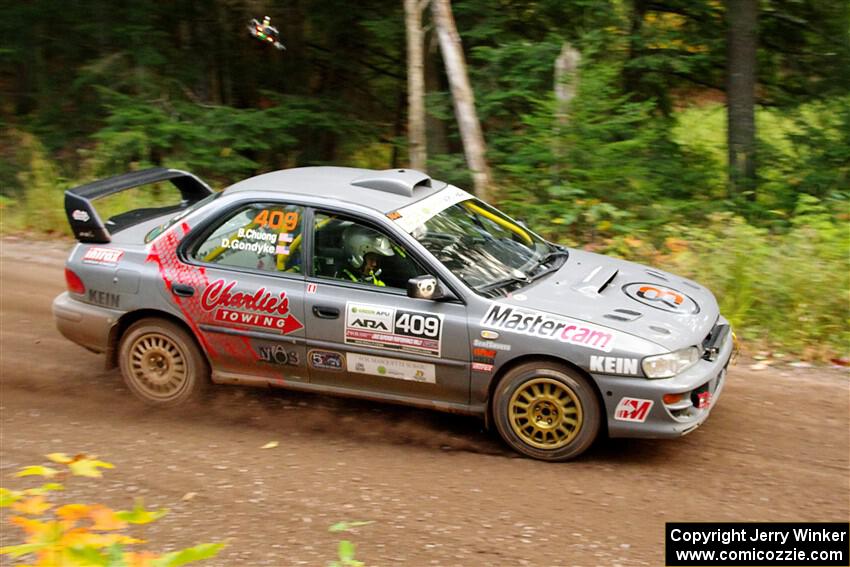 Dylan Gondyke / Ben Chuong Subaru Impreza on SS6, Bob Lake II.