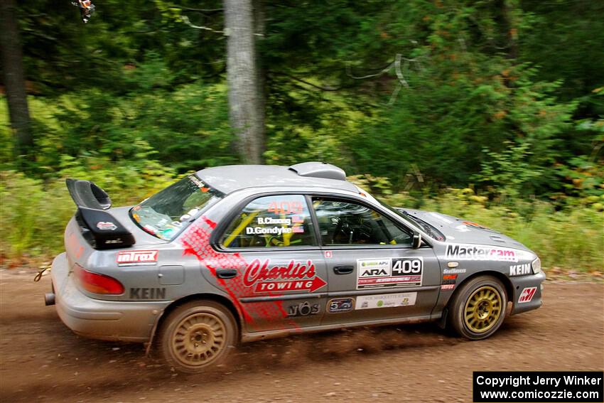 Dylan Gondyke / Ben Chuong Subaru Impreza on SS6, Bob Lake II.