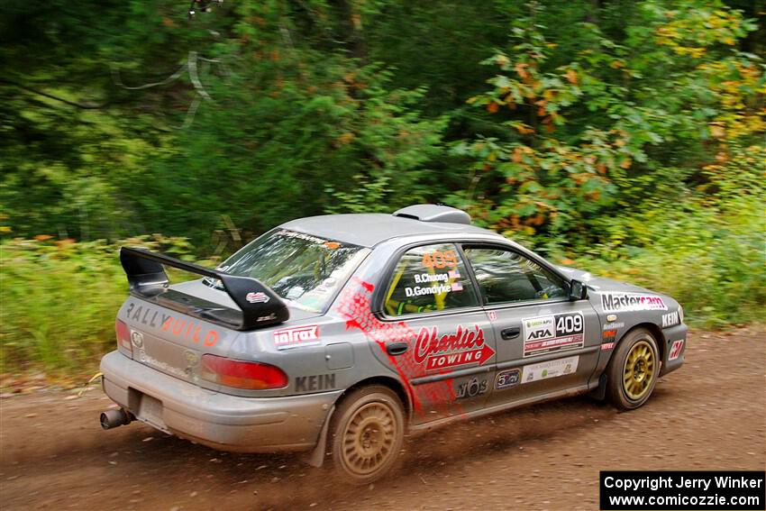 Dylan Gondyke / Ben Chuong Subaru Impreza on SS6, Bob Lake II.