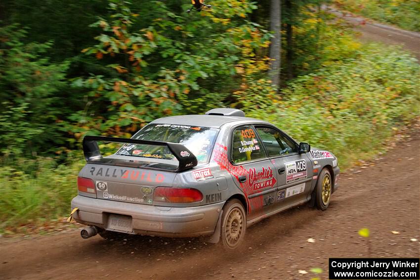 Dylan Gondyke / Ben Chuong Subaru Impreza on SS6, Bob Lake II.