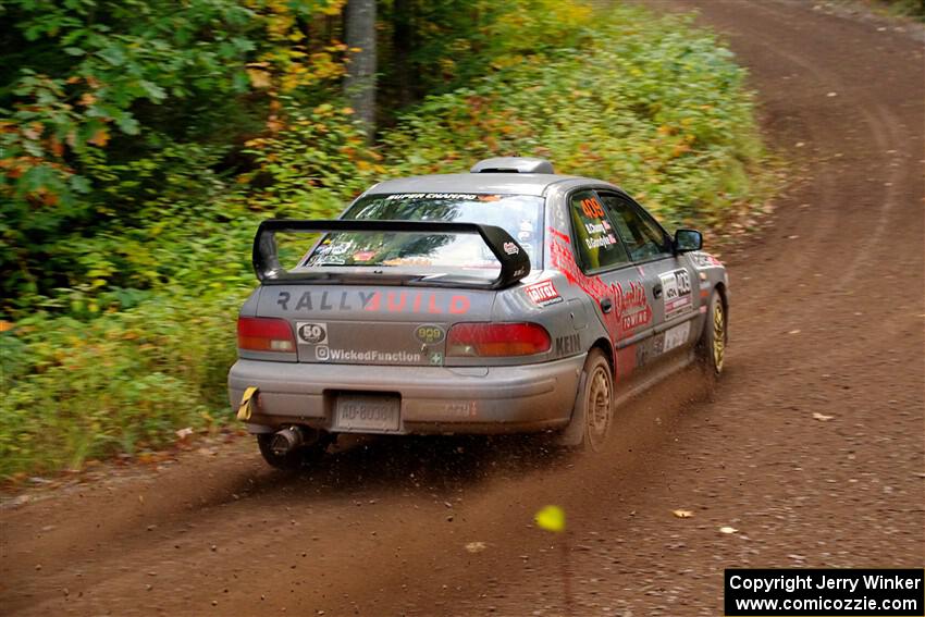 Dylan Gondyke / Ben Chuong Subaru Impreza on SS6, Bob Lake II.