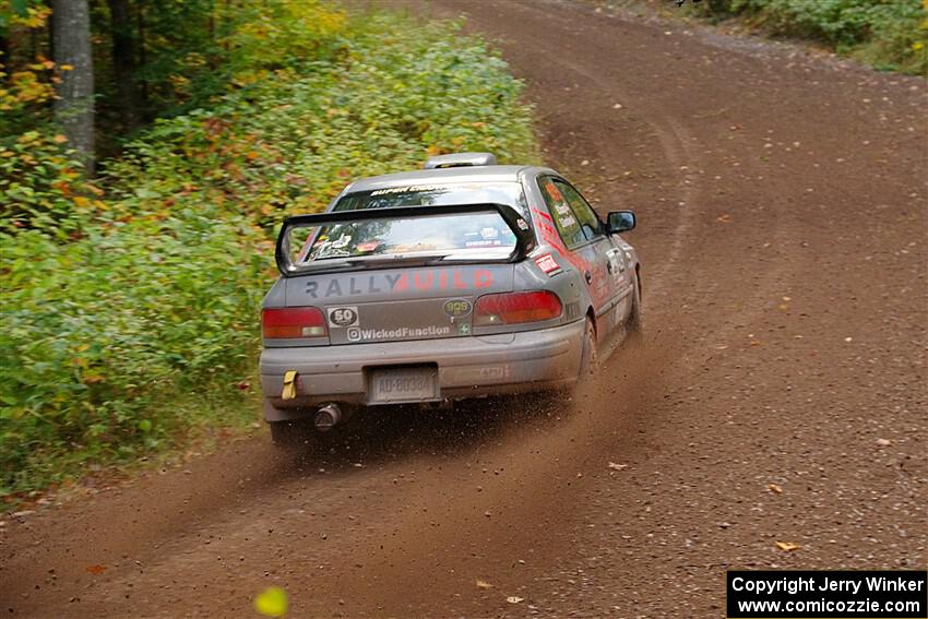 Dylan Gondyke / Ben Chuong Subaru Impreza on SS6, Bob Lake II.