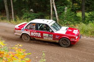 Dan Downey / Sammie Downey BMW 325is on SS6, Bob Lake II.