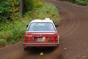 Dan Downey / Sammie Downey BMW 325is on SS6, Bob Lake II.