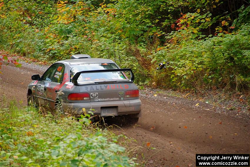 Dylan Gondyke / Ben Chuong Subaru Impreza on SS6, Bob Lake II.