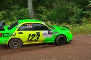 Mike Engle / Morgan Engle Subaru WRX STi on SS6, Bob Lake II.