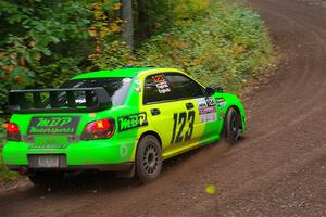 Mike Engle / Morgan Engle Subaru WRX STi on SS6, Bob Lake II.