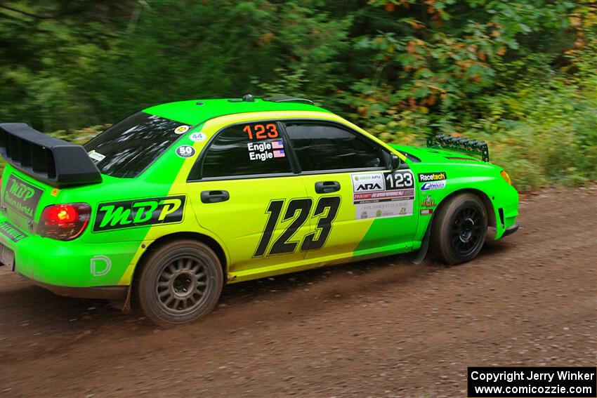 Mike Engle / Morgan Engle Subaru WRX STi on SS6, Bob Lake II.