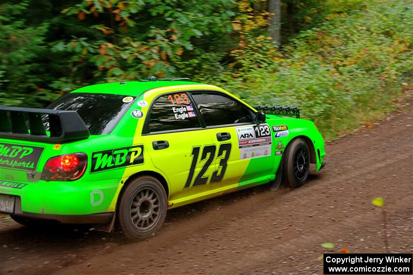 Mike Engle / Morgan Engle Subaru WRX STi on SS6, Bob Lake II.