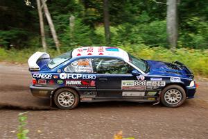 Ryan George / Heather Stieber-George BMW M3 on SS6, Bob Lake II.