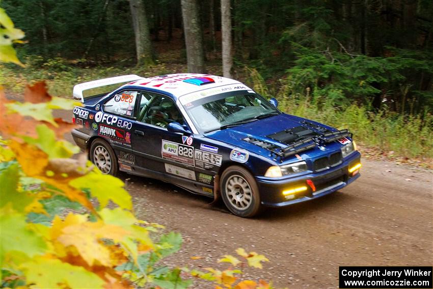 Ryan George / Heather Stieber-George BMW M3 on SS6, Bob Lake II.