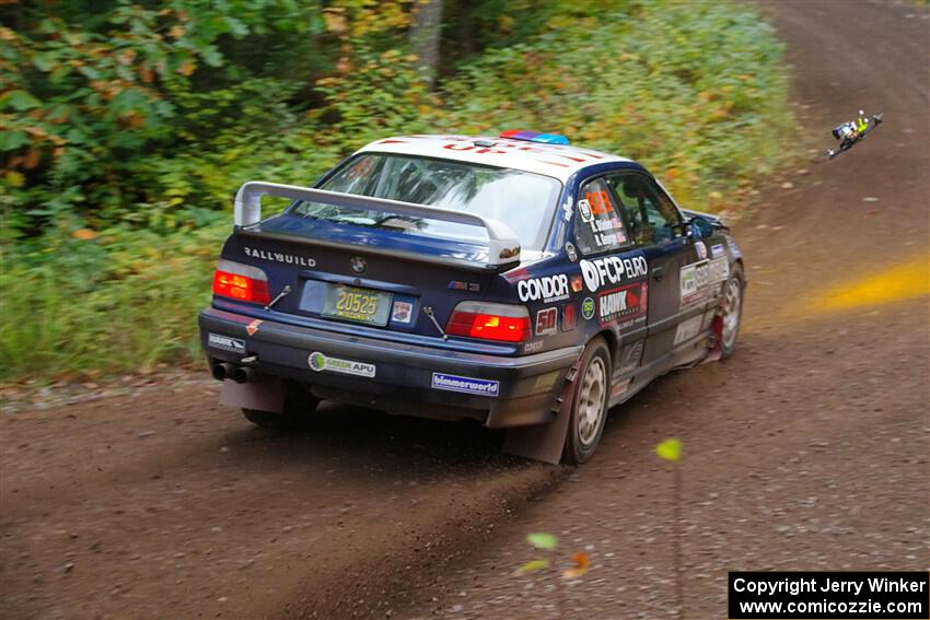 Ryan George / Heather Stieber-George BMW M3 on SS6, Bob Lake II.