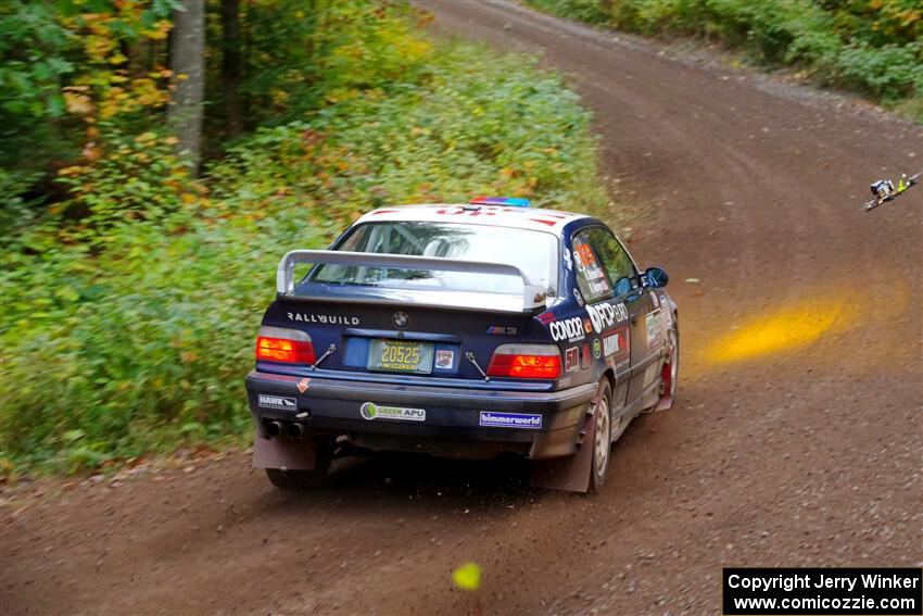 Ryan George / Heather Stieber-George BMW M3 on SS6, Bob Lake II.