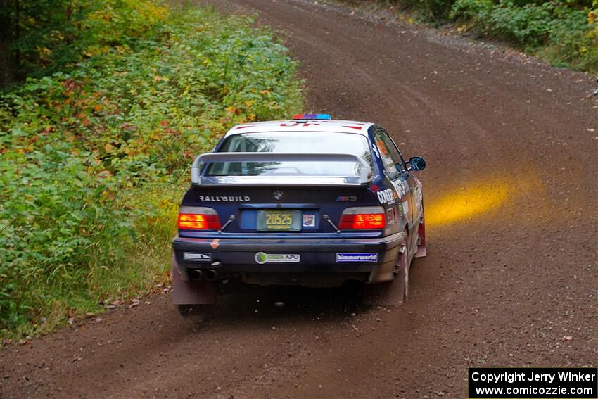 Ryan George / Heather Stieber-George BMW M3 on SS6, Bob Lake II.