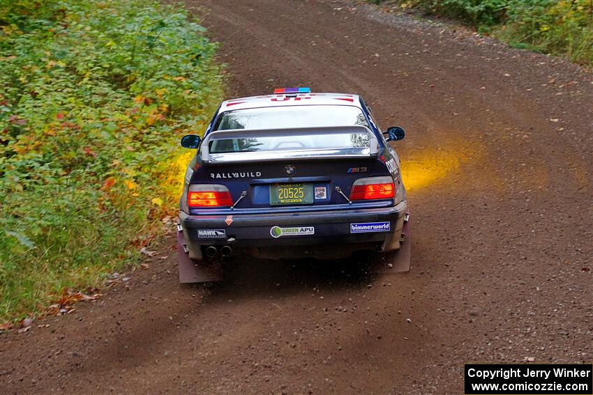 Ryan George / Heather Stieber-George BMW M3 on SS6, Bob Lake II.