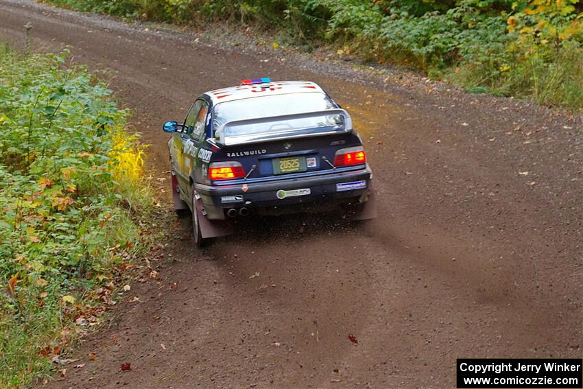 Ryan George / Heather Stieber-George BMW M3 on SS6, Bob Lake II.