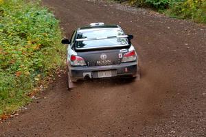 John Farrow / Michael Farrow Subaru WRX on SS6, Bob Lake II.