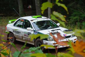 Jordon Haberer / Drew Staples Subaru Impreza on SS6, Bob Lake II.