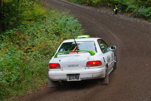 Jordon Haberer / Drew Staples Subaru Impreza on SS6, Bob Lake II.