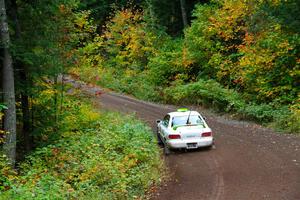 Jordon Haberer / Drew Staples Subaru Impreza on SS6, Bob Lake II.