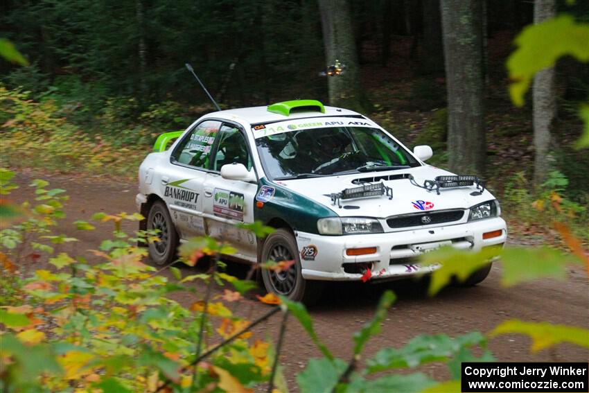 Jordon Haberer / Drew Staples Subaru Impreza on SS6, Bob Lake II.