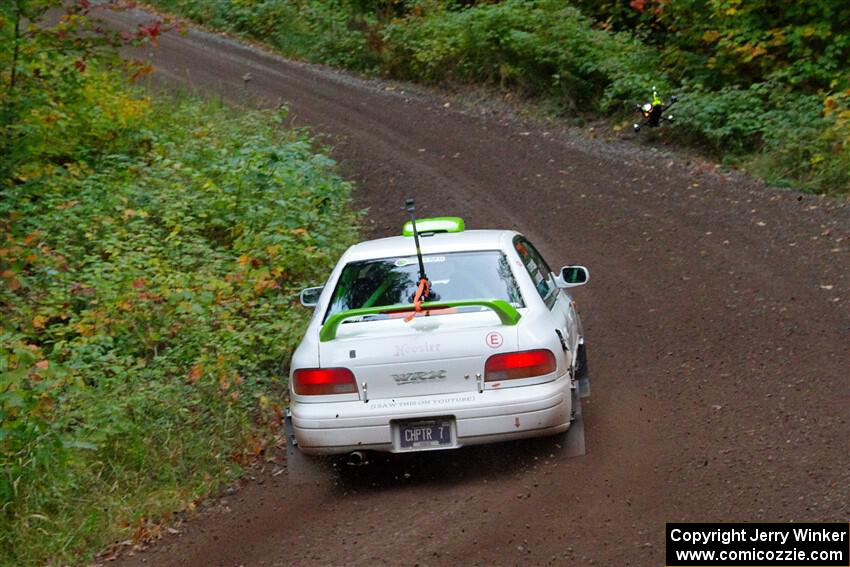 Jordon Haberer / Drew Staples Subaru Impreza on SS6, Bob Lake II.