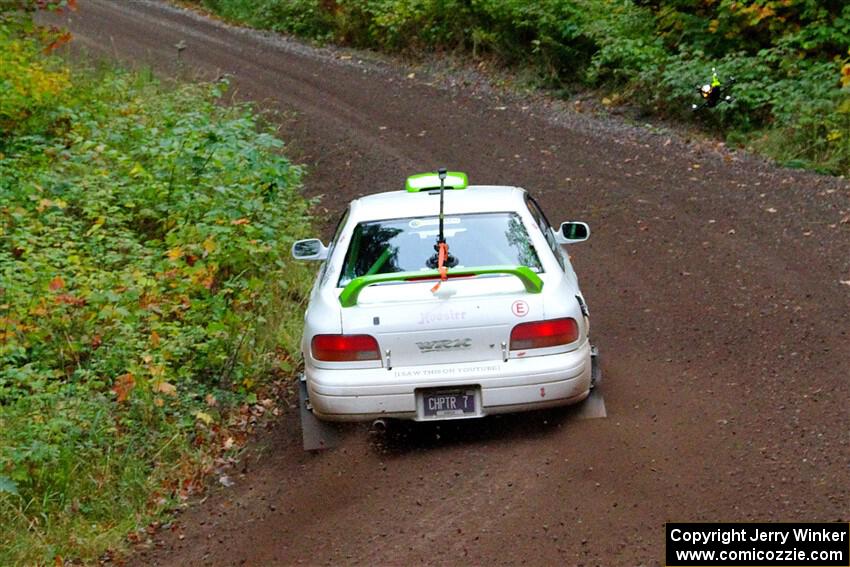 Jordon Haberer / Drew Staples Subaru Impreza on SS6, Bob Lake II.