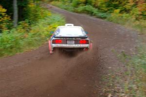 Kevin Schmidt / Kyle Roberts Mazda RX-7 on SS6, Bob Lake II.