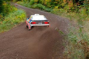 Kevin Schmidt / Kyle Roberts Mazda RX-7 on SS6, Bob Lake II.