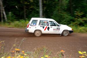 Steven Olona / Lauren Olona Toyota Tercel RWD on SS6, Bob Lake II.