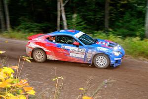 Santiago Iglesias / R.J. Kassel Subaru BRZ on SS6, Bob Lake II.