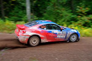 Santiago Iglesias / R.J. Kassel Subaru BRZ on SS6, Bob Lake II.