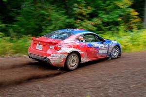 Santiago Iglesias / R.J. Kassel Subaru BRZ on SS6, Bob Lake II.