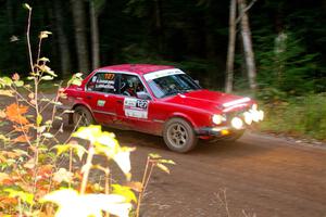 Levi Johnson / Griffin Johnson BMW 325e on SS6, Bob Lake II.