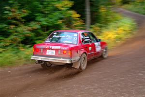 Levi Johnson / Griffin Johnson BMW 325e on SS6, Bob Lake II.