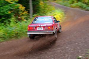 Levi Johnson / Griffin Johnson BMW 325e on SS6, Bob Lake II.