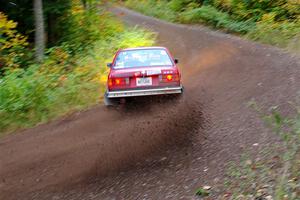 Levi Johnson / Griffin Johnson BMW 325e on SS6, Bob Lake II.